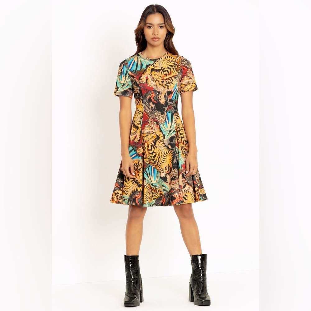 Blackmilk Eye of the Dragon Longline Evil Tee Dress